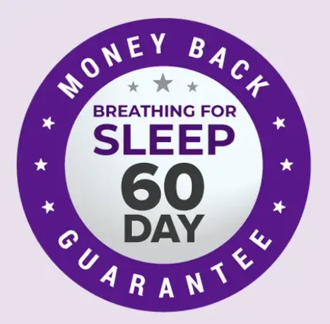 60-day satisfaction guarantee for the sleep program